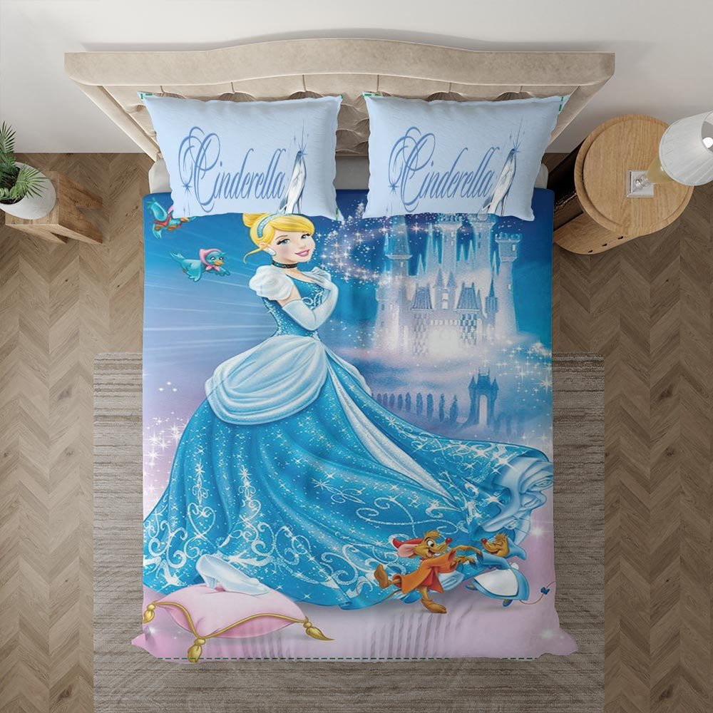 Cinderella Disney Princess 03 Duvet Cover Set - Bedding Set