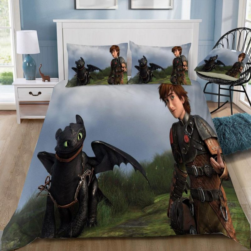 How to Train Your Dragon 13 Duvet Cover Set - Bedding Set