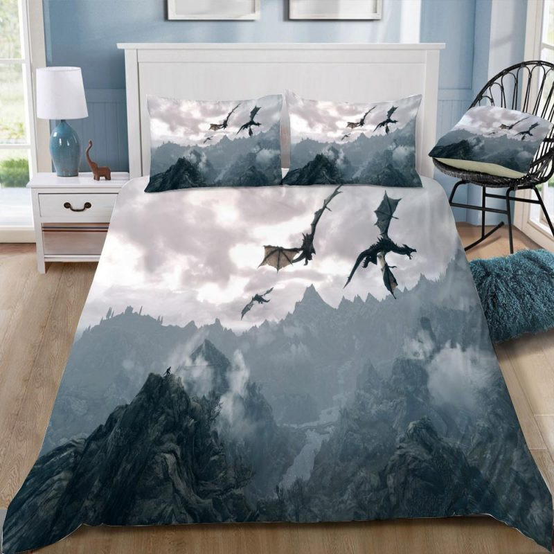 Dragon 02 Duvet Cover Set - Bedding Set