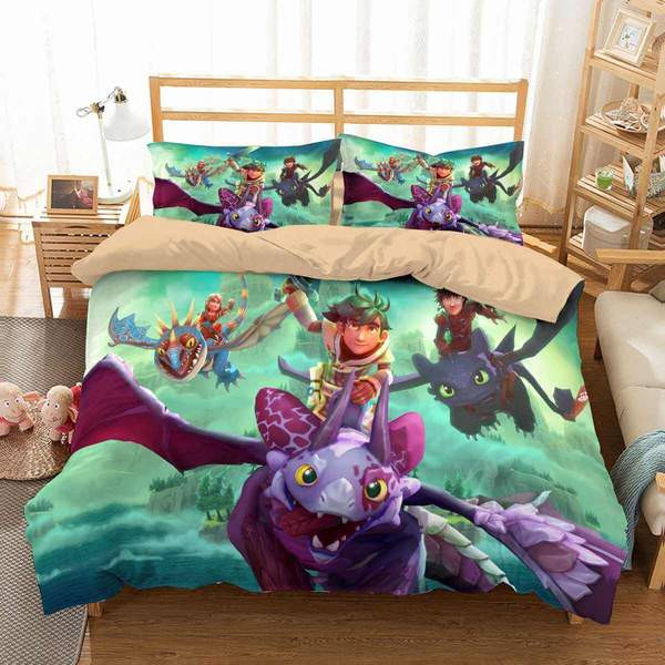 How to Train Your Dragon 54 Duvet Cover Set - Bedding Set