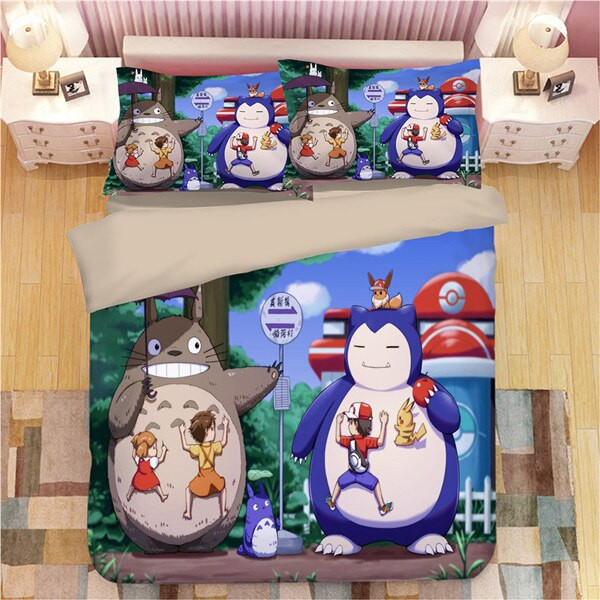 Totoro 12 Duvet Cover Set - Bedding Set