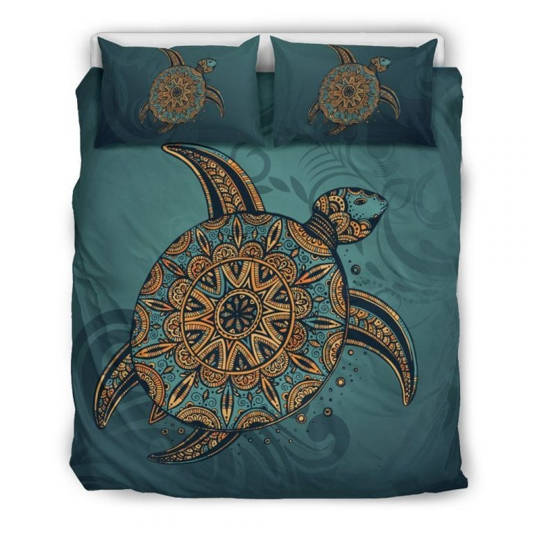 Skillful Turtle Duver Duvet Cover Set - Bedding Set