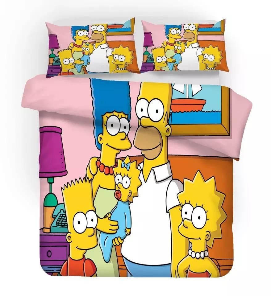 The Simpsons Homer J Simpson 2 Duvet Cover Set - Bedding Set