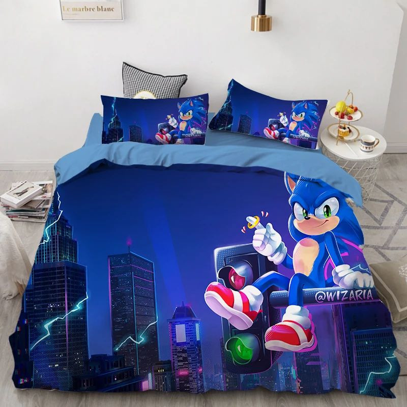Sonic The Hedgehog 59 Duvet Cover Set - Bedding Set