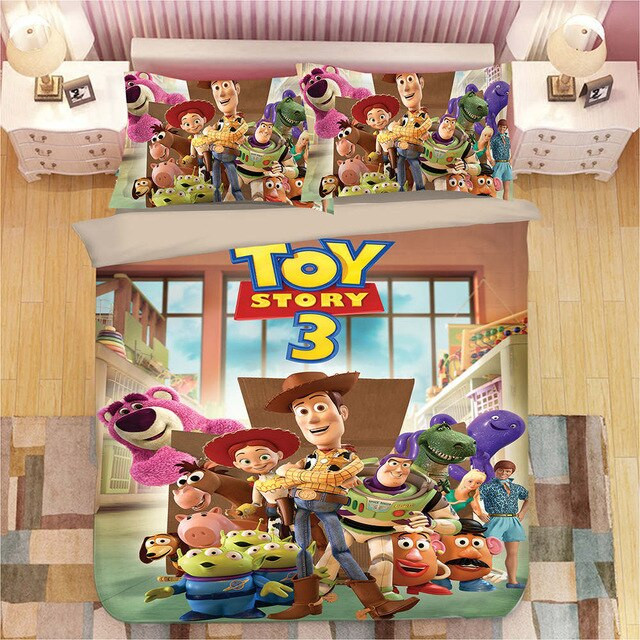 Disney Toy Story Sherif Woody Buzz Lightyear 04 Duvet Cover Set - Bedding Set