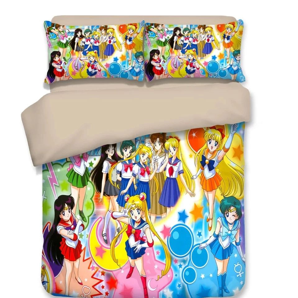 Sailor Moon 17 Duvet Cover Set - Bedding Set