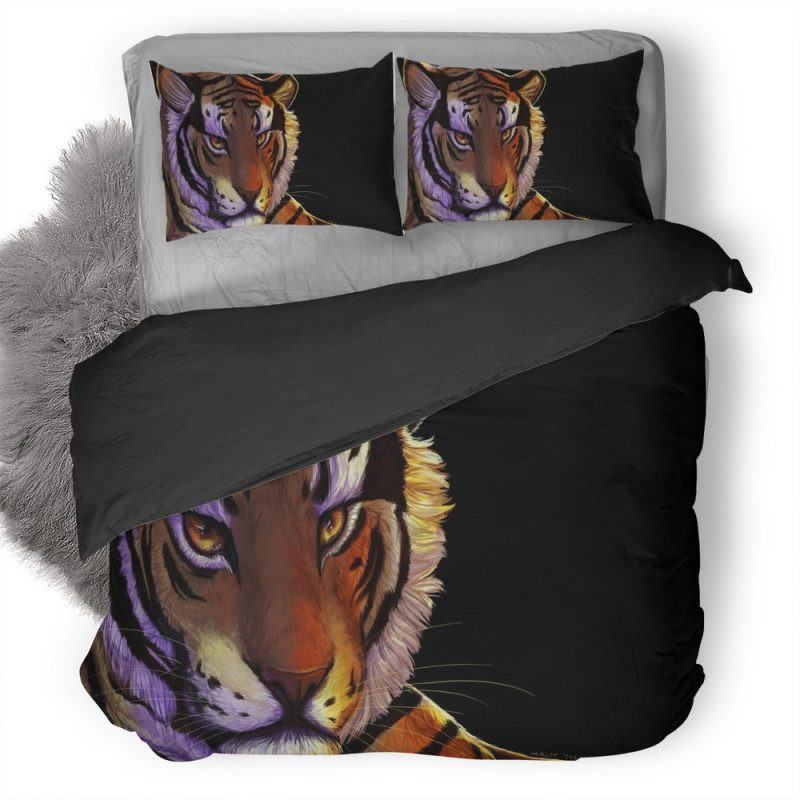 Tiger Art Duvet Cover Set - Bedding Set