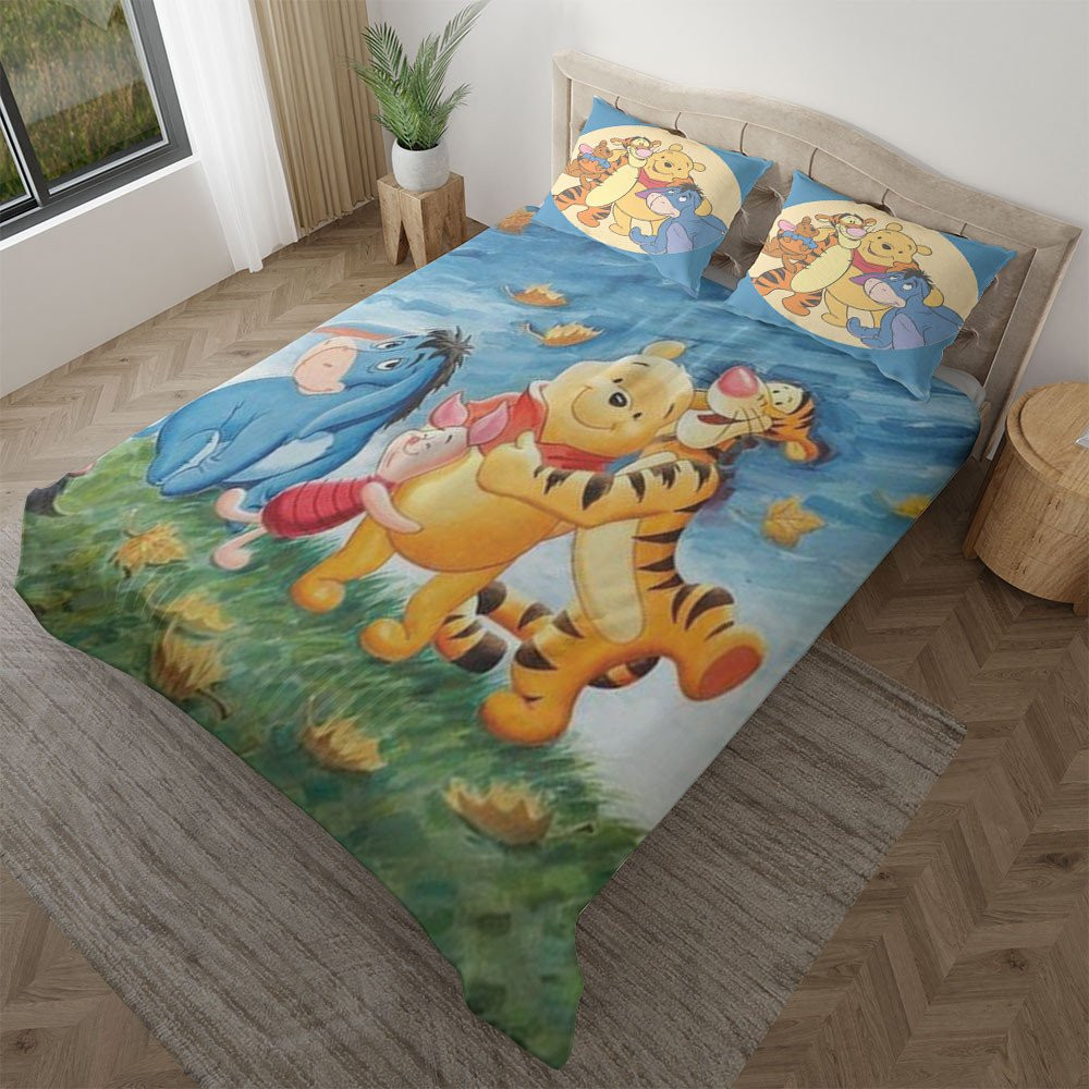 Amazing Friendship Winnie The Pooh gift For lover Pooh Duvet Cover Set - Bedding Set