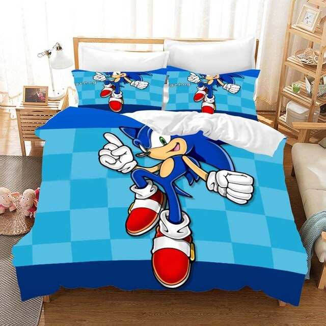 Sonic The Hedgehog 45 Duvet Cover Set - Bedding Set