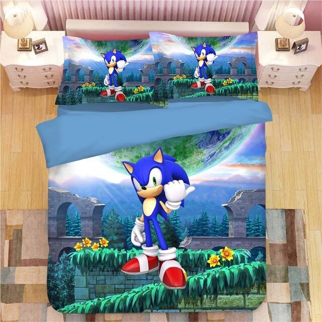 Sonic The Hedgehog 32 Duvet Cover Set - Bedding Set
