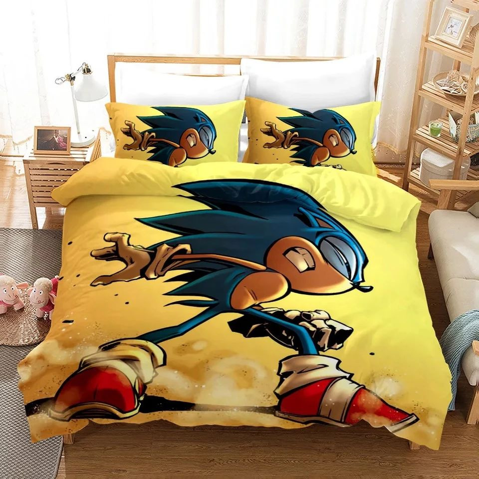 Sonic Lost World 3 Duvet Cover Set - Bedding Set