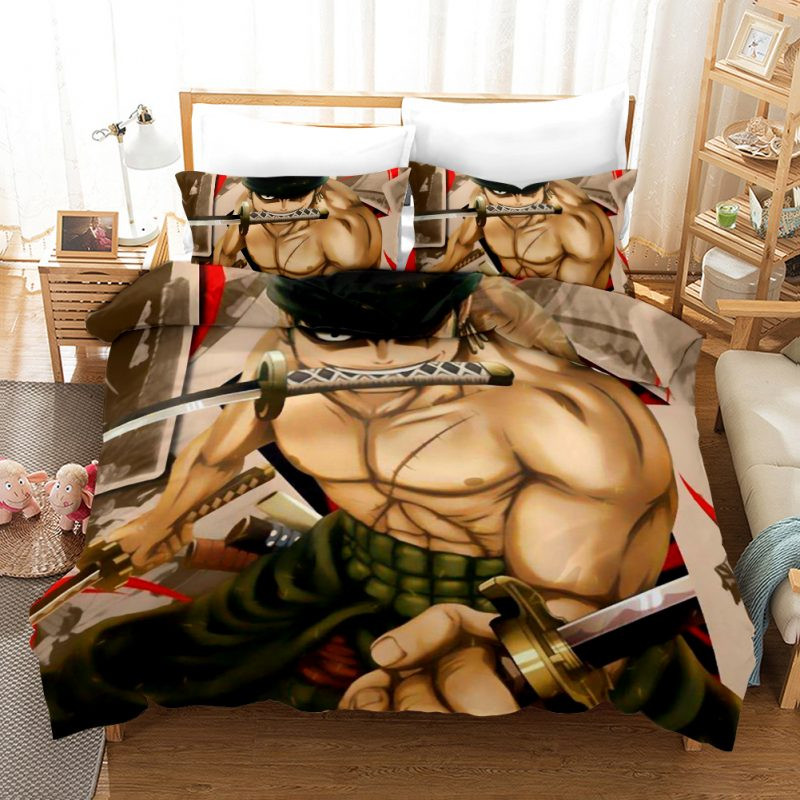 One Piece 32 Zoro Duvet Cover Set - Bedding Set