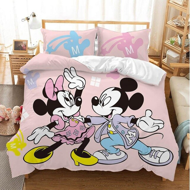 Mickey Minnie Mouse 222 Duvet Cover Set - Bedding Set