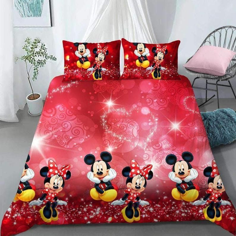 Disney Minnie Mouse 4 Duvet Cover Set - Bedding Set