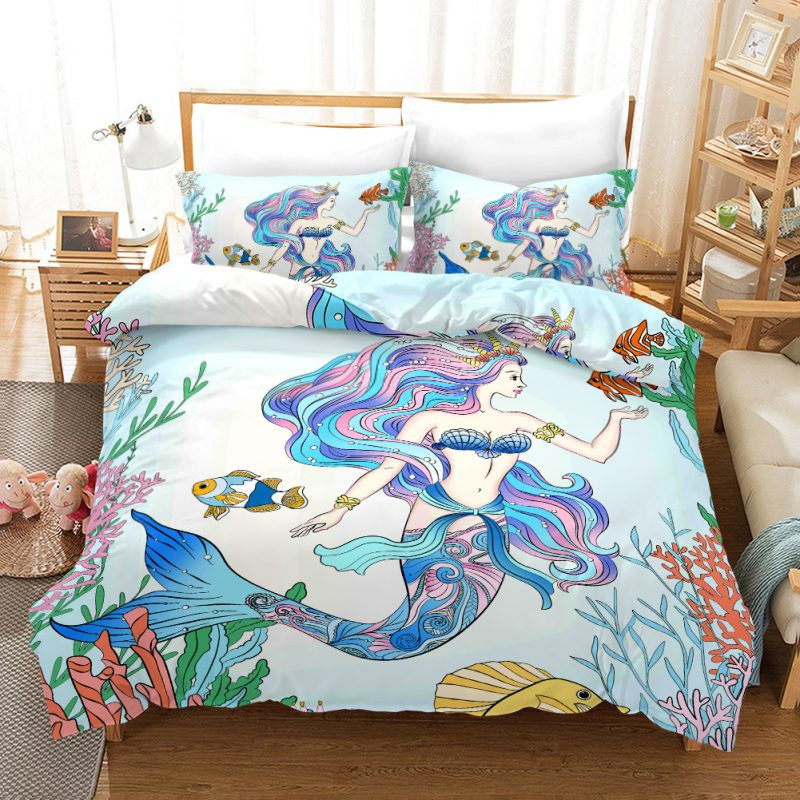 Mermaid 05 Duvet Cover Set - Bedding Set