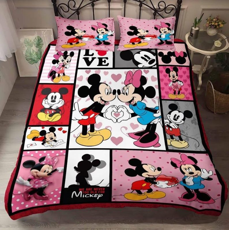 Disney Mickey Mouse 2 Duvet Cover Set - Bedding Set