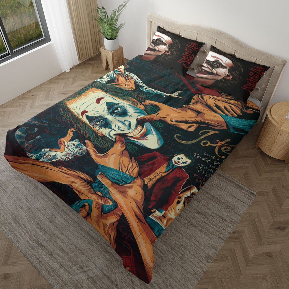 Joker Art Duvet Cover Set - Bedding Set