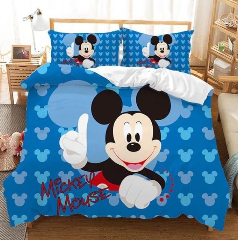 Disney Mickey Mouse 3 Duvet Cover Set - Bedding Set