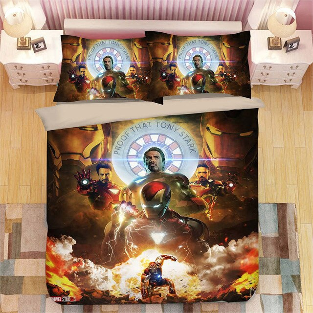 Avengers Iron Man 11 Duvet Cover Set - Bedding Set