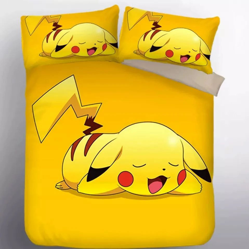 Pokemon Pikachu 11 Duvet Cover Set - Bedding Set