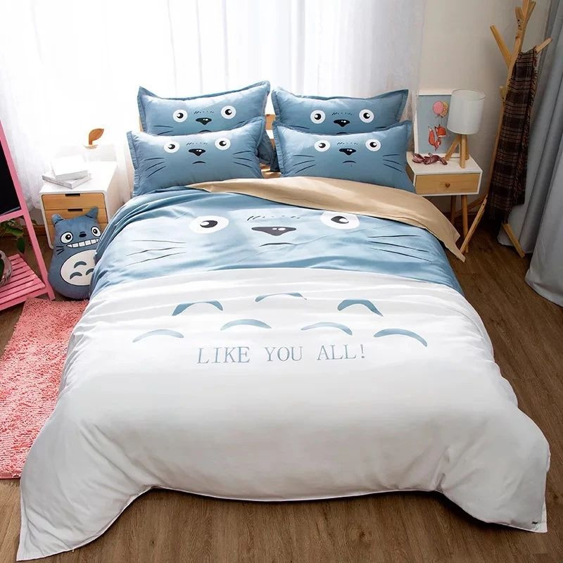 Tonari No Totoro 26 Duvet Cover Set - Bedding Set