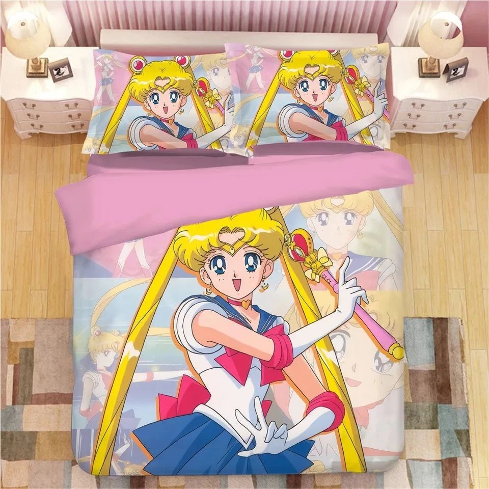 Sailor Moon 19 Duvet Cover Set - Bedding Set
