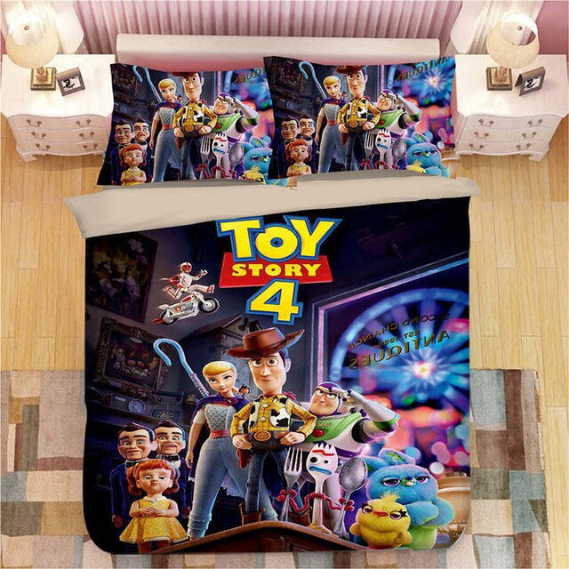 Disney Toy Story Sherif Woody Buzz Lightyear 07 Duvet Cover Set - Bedding Set