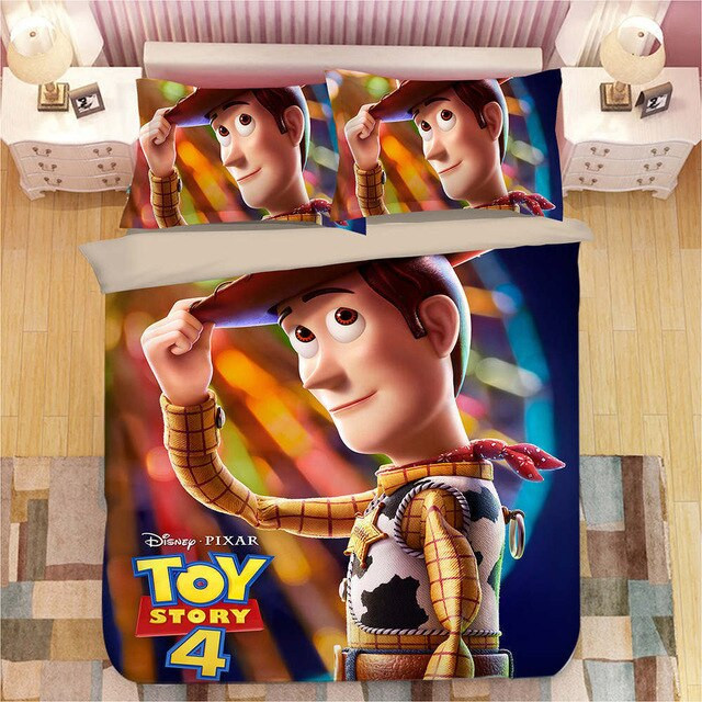 Disney Toy Story Sherif Woody Buzz Lightyear 08 Duvet Cover Set - Bedding Set