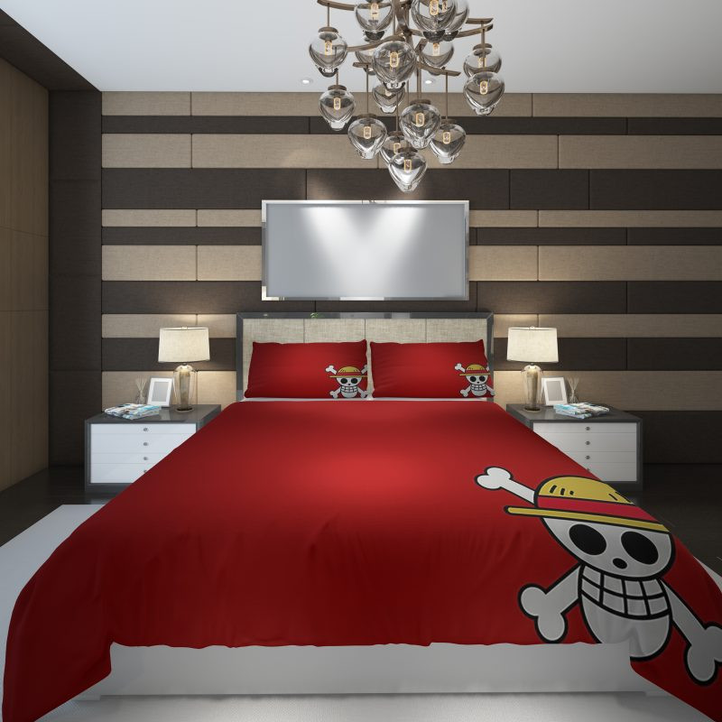 One Piece Luffy Duvet Cover Set - Bedding Set