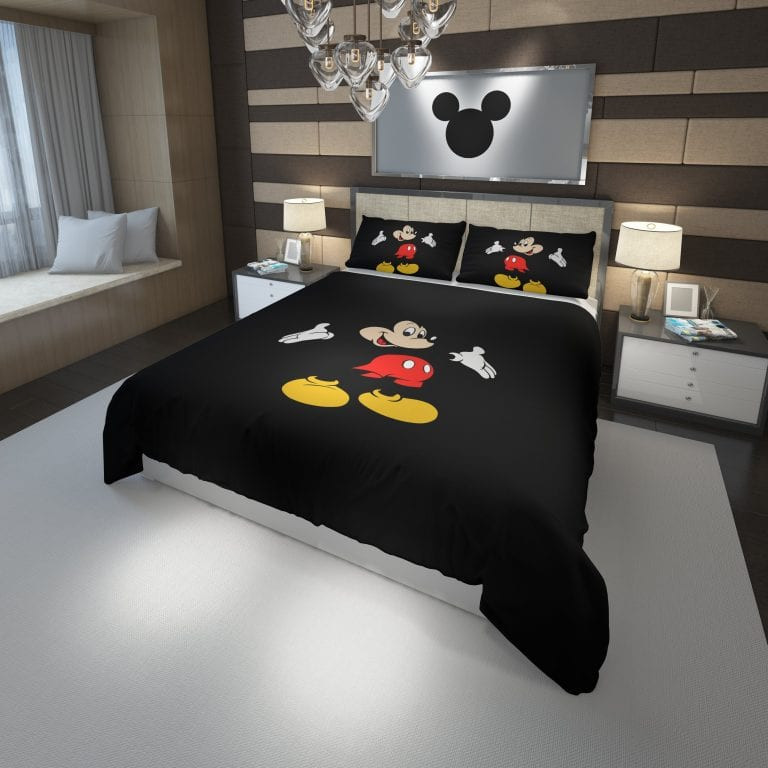 Mickey Mouse Disney 3 Duvet Cover Set - Bedding Set
