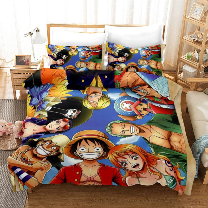 One Piece 37 All Characters Duvet Cover Set - Bedding Set