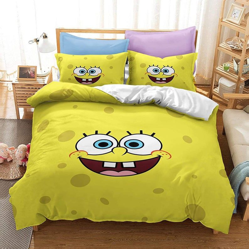 Spongebob Squarepants 21 Duvet Cover Set - Bedding Set