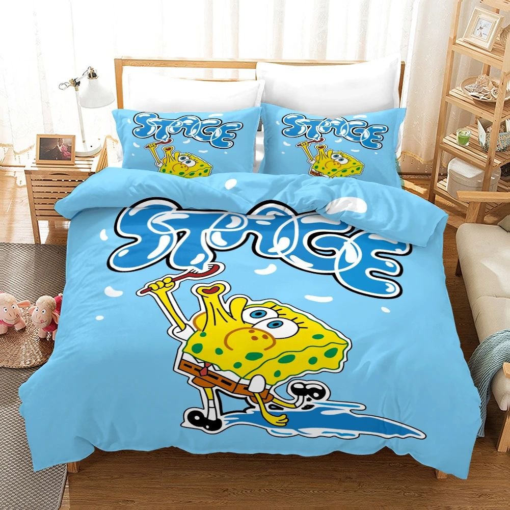 Spongebob Squarepants 11 Duvet Cover Set - Bedding Set