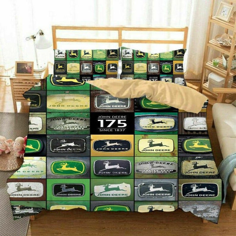 John Deere Agriculture Tractor 02 Duvet Cover Set - Bedding Set