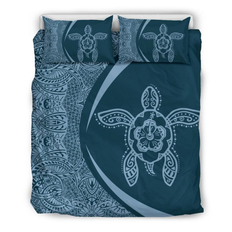 Turtle Polynesian 02 Duvet Cover Set - Bedding Set