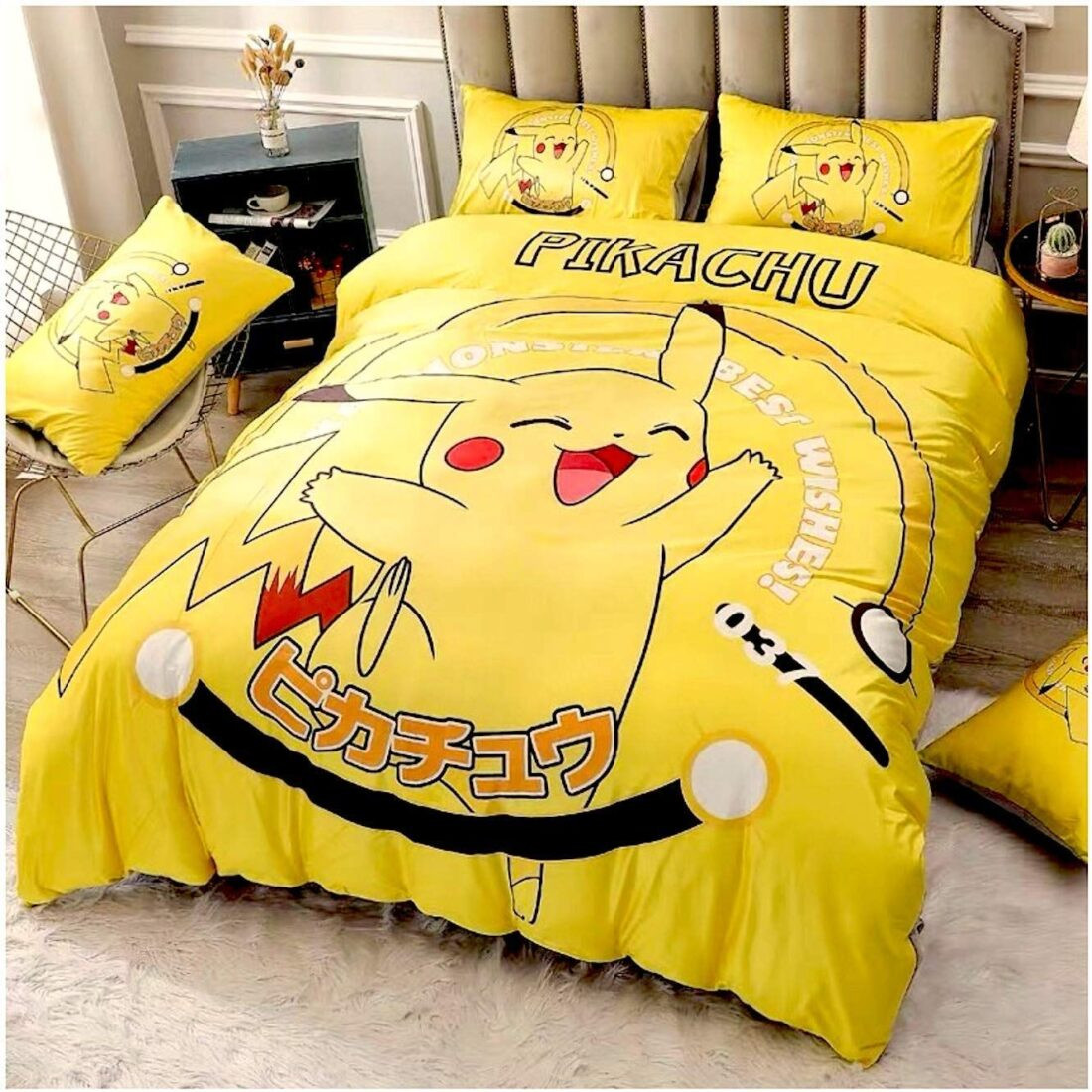 Pikachu Pokemon 11 Duvet Cover Set - Bedding Set