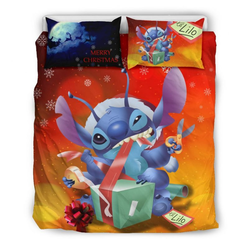 Stitch Christmas 2225 Duvet Cover Set - Bedding Set