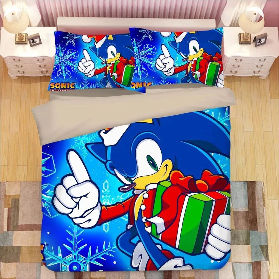 Sonic The Hedgehog 47 Duvet Cover Set - Bedding Set