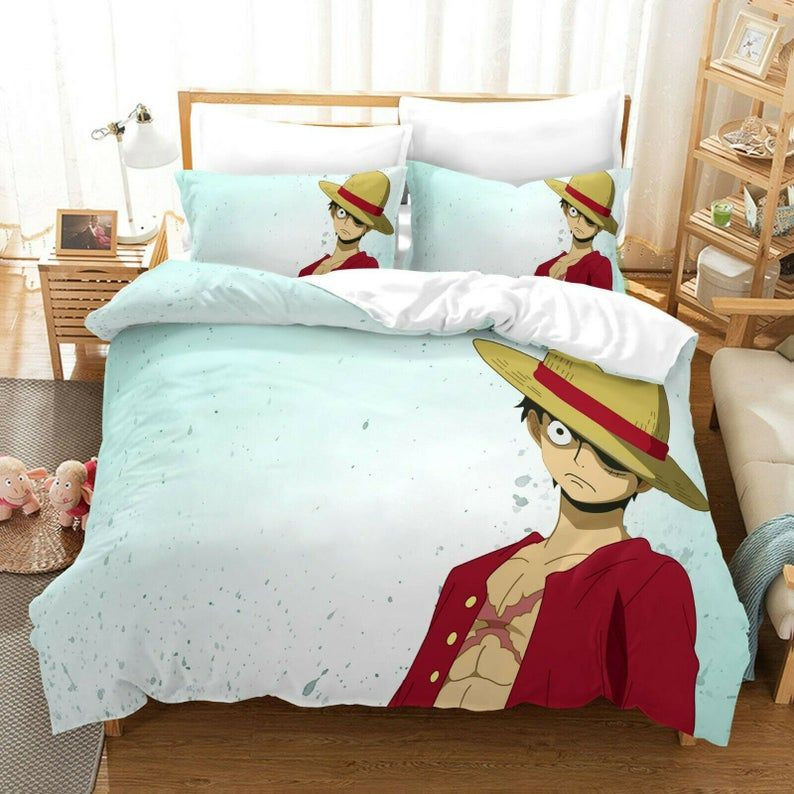 One Piece 2 Luffy Duvet Cover Set - Bedding Set