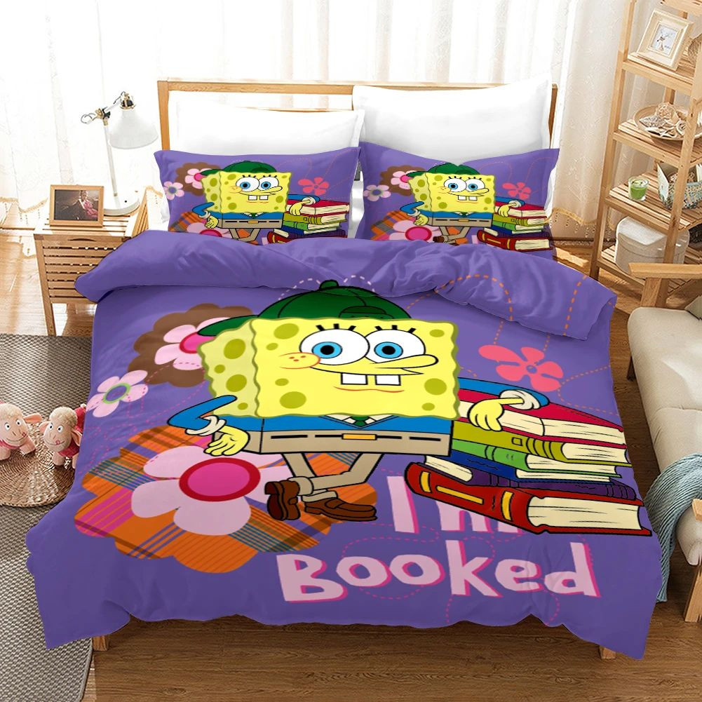 Spongebob Squarepants 26 Duvet Cover Set - Bedding Set