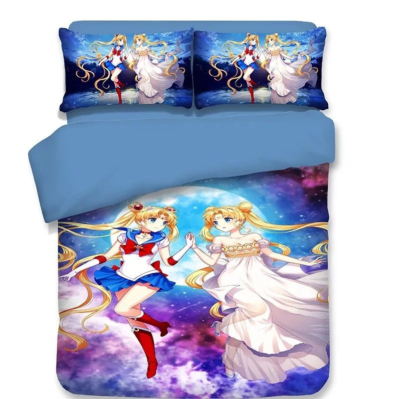 Sailor Moon 10 Duvet Cover Set - Bedding Set