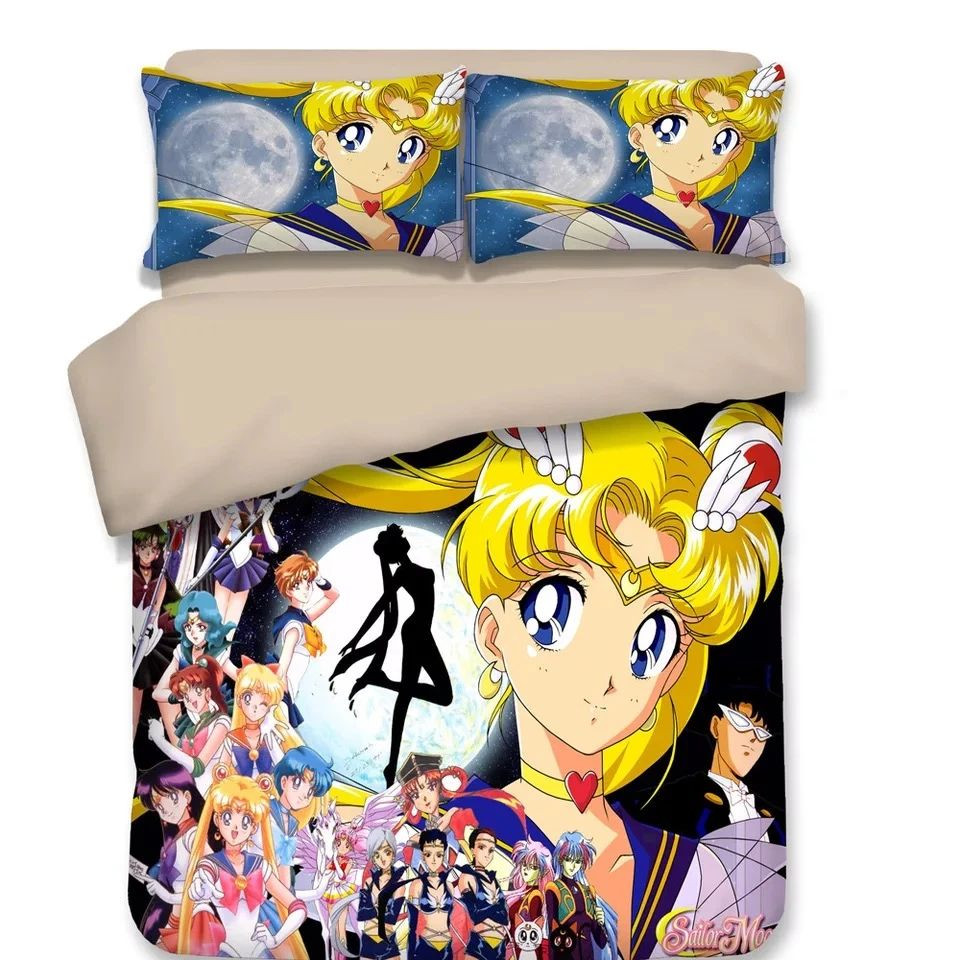 Sailor Moon 16 Duvet Cover Set - Bedding Set