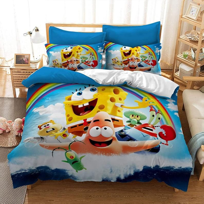 Spongebob Squarepants 19 Duvet Cover Set - Bedding Set