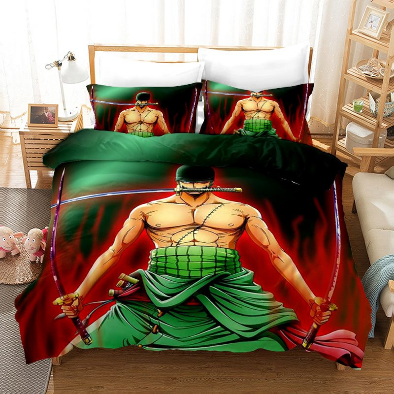 One Piece 28 Zoro Duvet Cover Set - Bedding Set