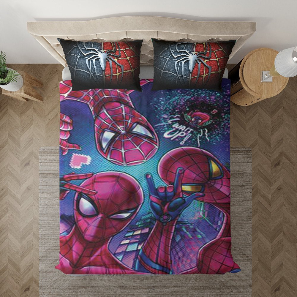 Spider-man 3 No Way Home Fan Duvet Cover Set - Bedding Set