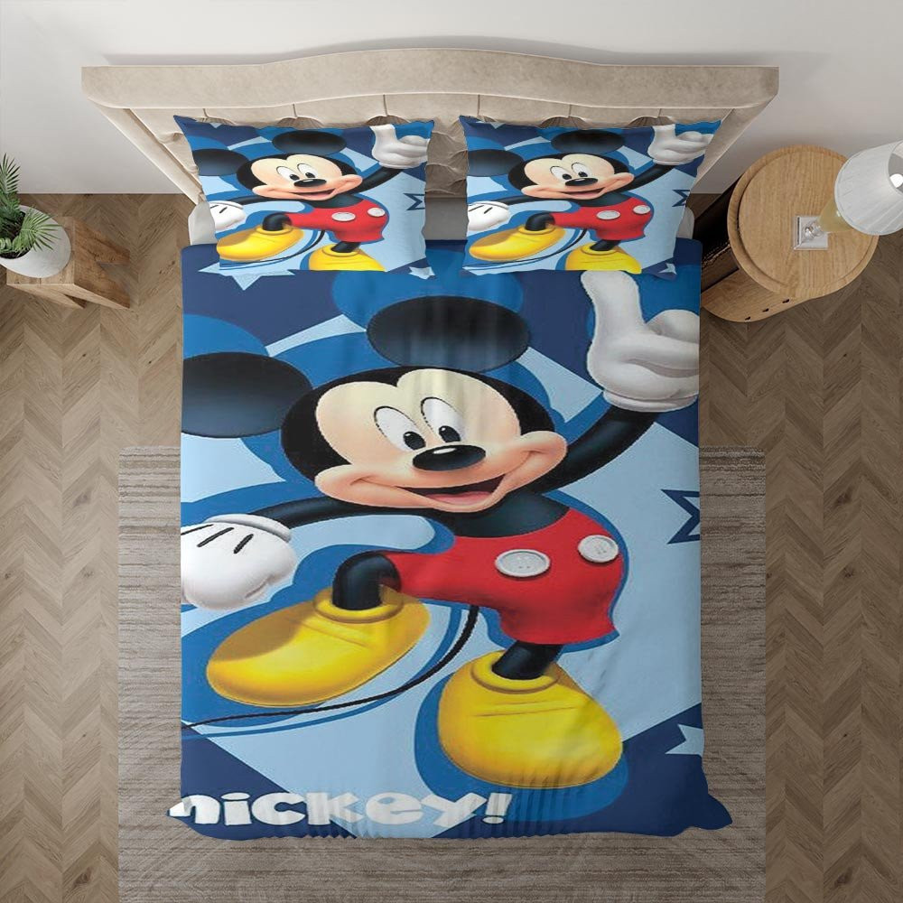 Mickey Mouse Disney 2 Duvet Cover Set - Bedding Set