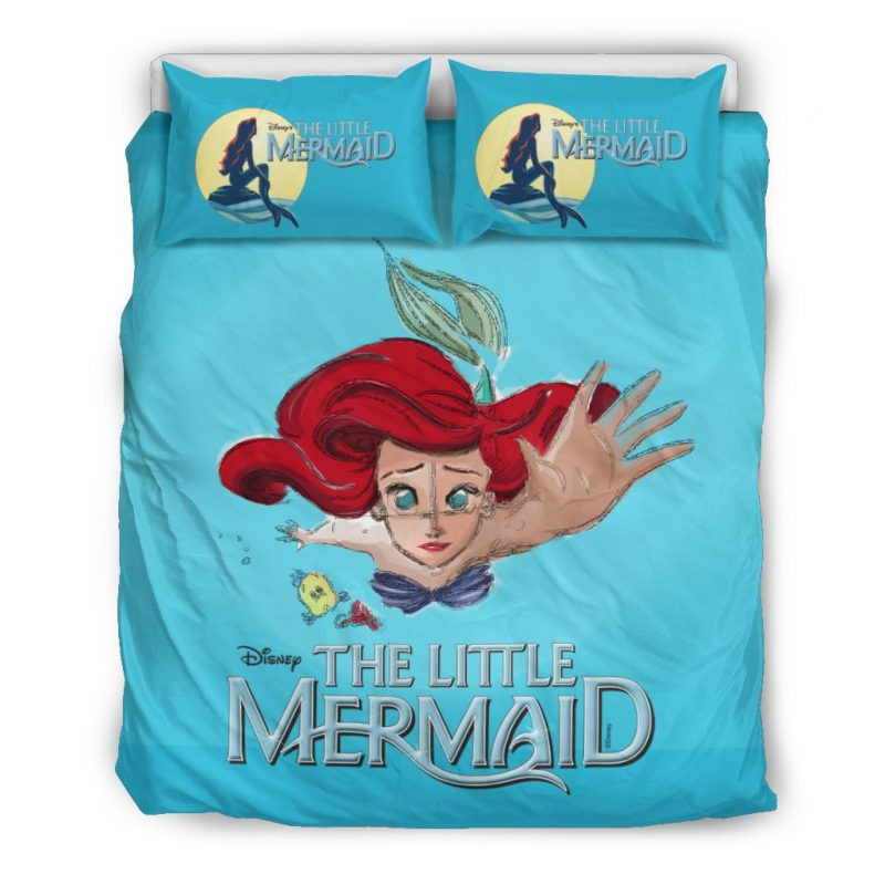 Ariel Disney 01 Duvet Cover Set - Bedding Set