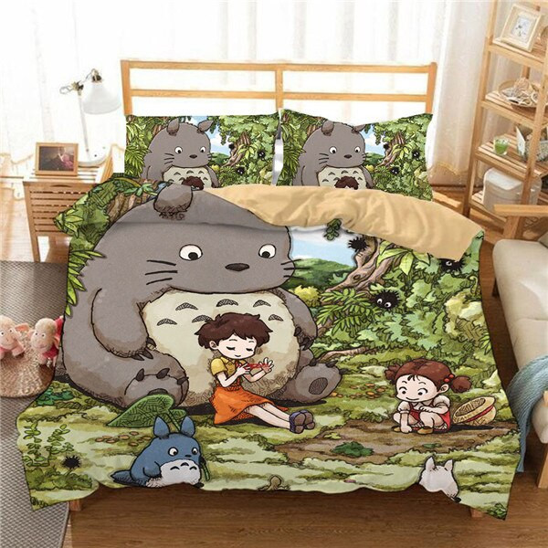 Totoro 01 Duvet Cover Set - Bedding Set