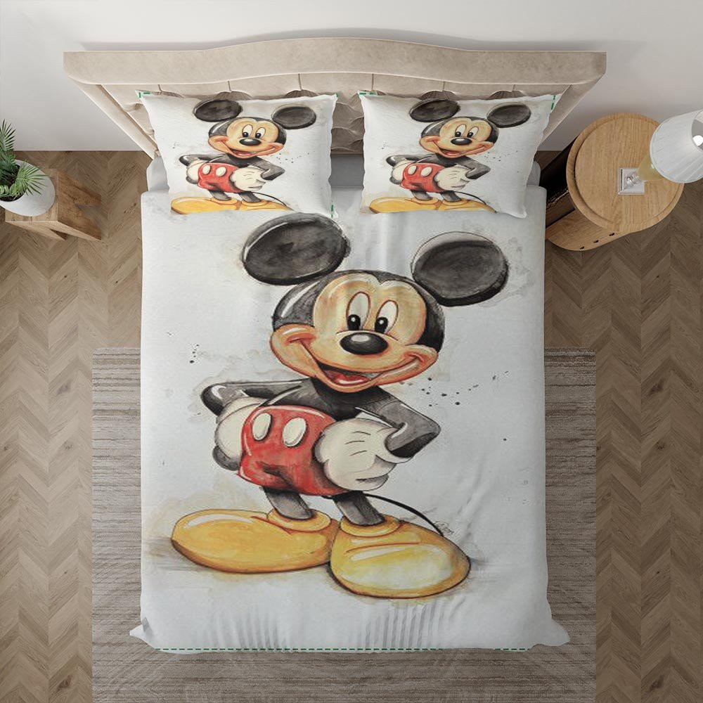 Mickey Mouse Disney Disney Duvet Cover Set - Bedding Set