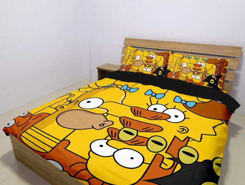 Simpsons 1053 Duvet Cover Set - Bedding Set